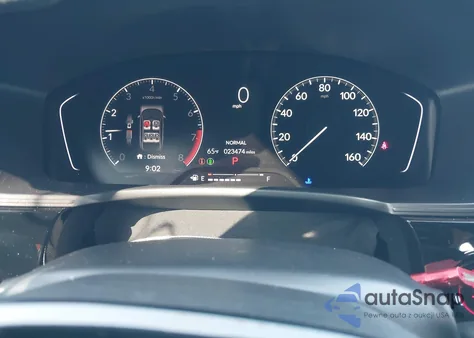 2022 Honda Civic Sport z USA, uszkodzony, nr VIN 2HGFE2F59NH589371